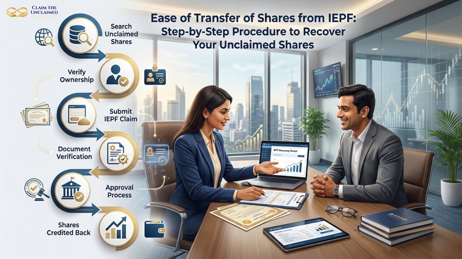 Ease of Transfer of Shares from IEPF: Step-by-Step Procedure to Recover Your Unclaimed Shares